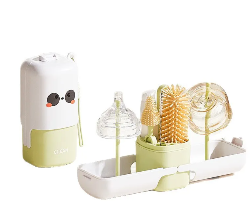 Set de Limpieza Portátil para Biberones 7-en-1