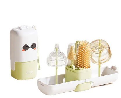 Set de Limpieza Portátil para Biberones 7-en-1